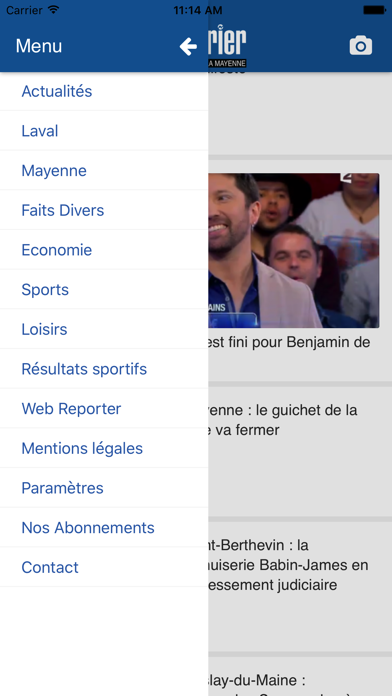 How to cancel & delete Le Courrier de la Mayenne from iphone & ipad 3