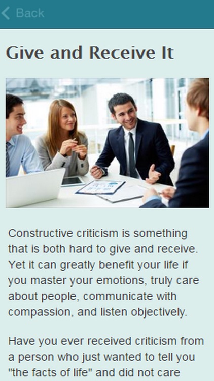 How To Give Constructive Criticism