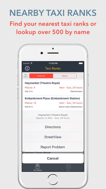 Taxi Ranks London - Public Transport London screenshot-0