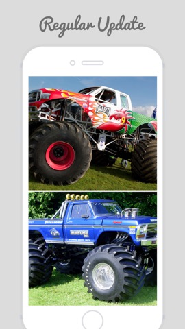 Home & Lock Screen Wallpapers For Monster Truckのおすすめ画像1