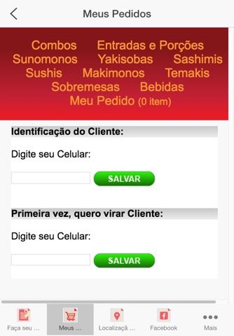 Alô Sushi Delivery screenshot 3