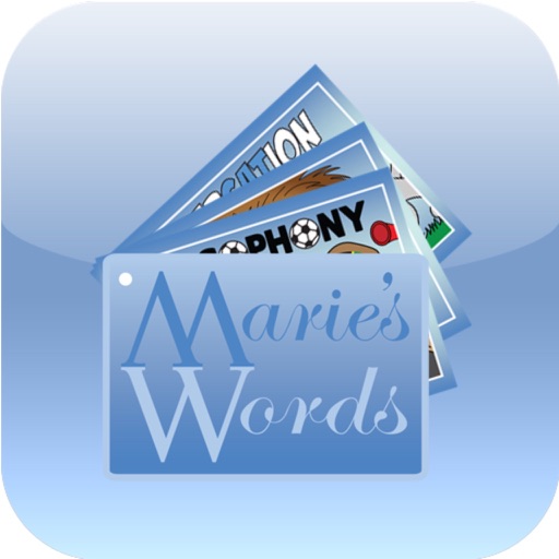 Marie's Words Plus Lite iOS App