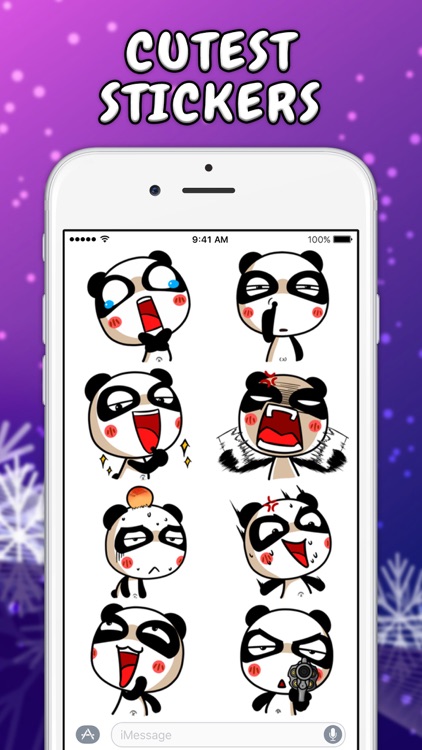 Panda EMOJI Stickers!