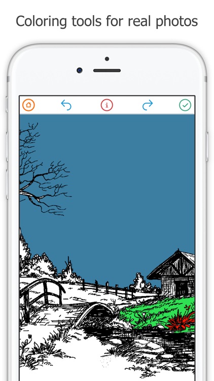 Coloring my own photos booth