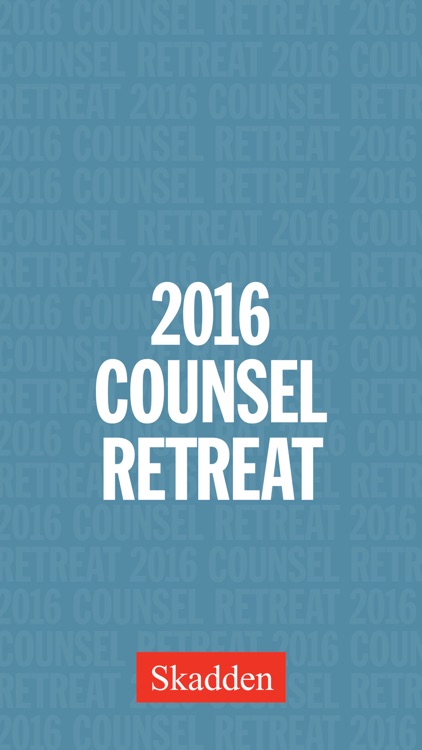 2016 Counsel Retreat