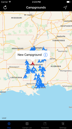 Mississippi – Campgrounds & RV Parks(圖3)-速報App