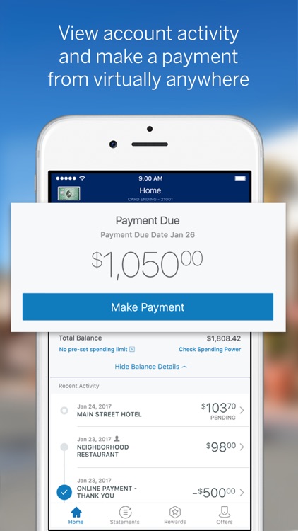Amex Mobile screenshot-0