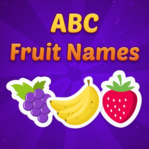 ABC Fruit Names Learning Icon