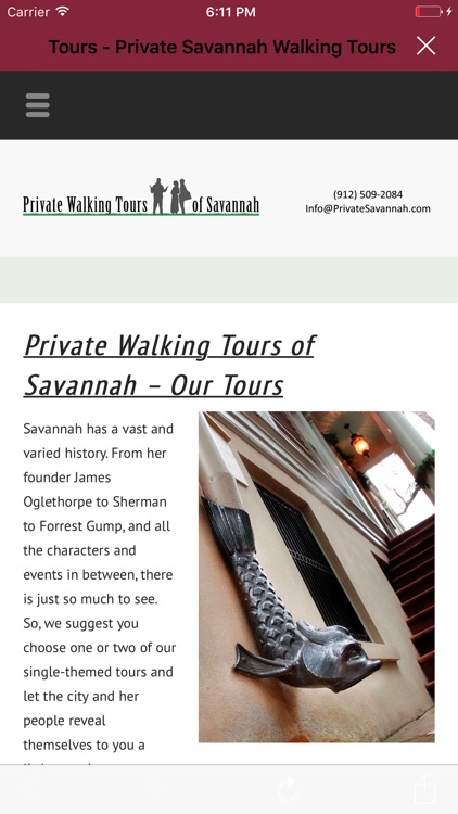 Savannah HisTOURy