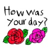 Text Stickers : Flowers