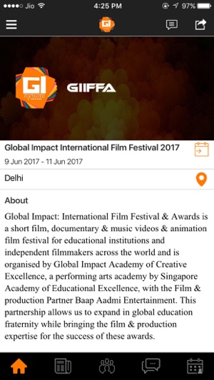 GIIFFA International Film Festival Award