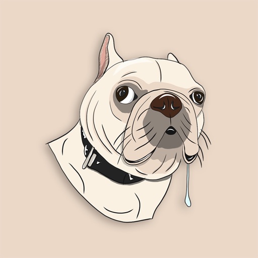 Barkley the French Bulldog icon