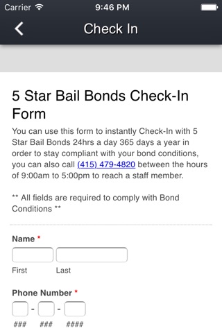 5 Star Bail Bonds screenshot 2