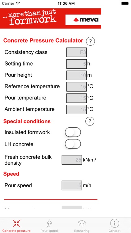 MEVA Calc