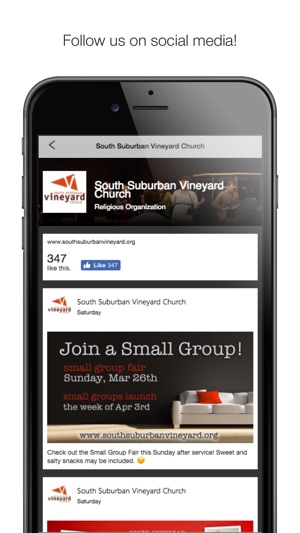 South Suburban Vineyard Church(圖3)-速報App