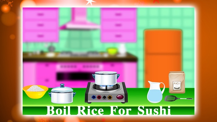 Little Chef Sushi Maker Kids Cooking Boy  Girls
