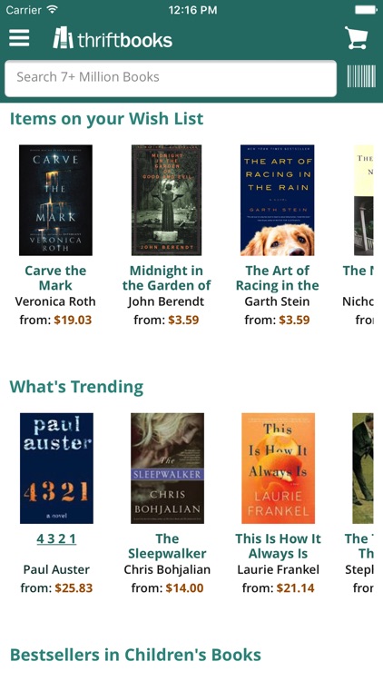 ThriftBooks - Shop Millions of New & Used Books