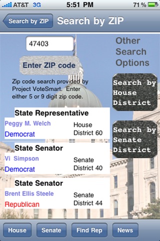 Indiana Government screenshot 3