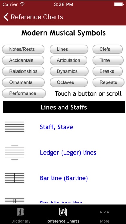 MusicTools Music Dictionary