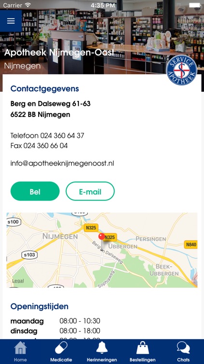 De Service Apotheek App