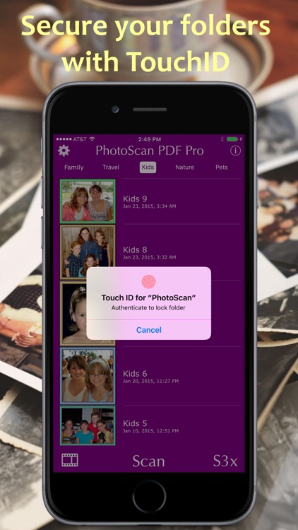 PhotoScan PDF Pro: scan, save photos and documents screenshot-3