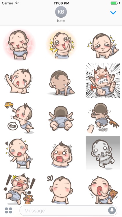 Cute and Cool Baby Stickers