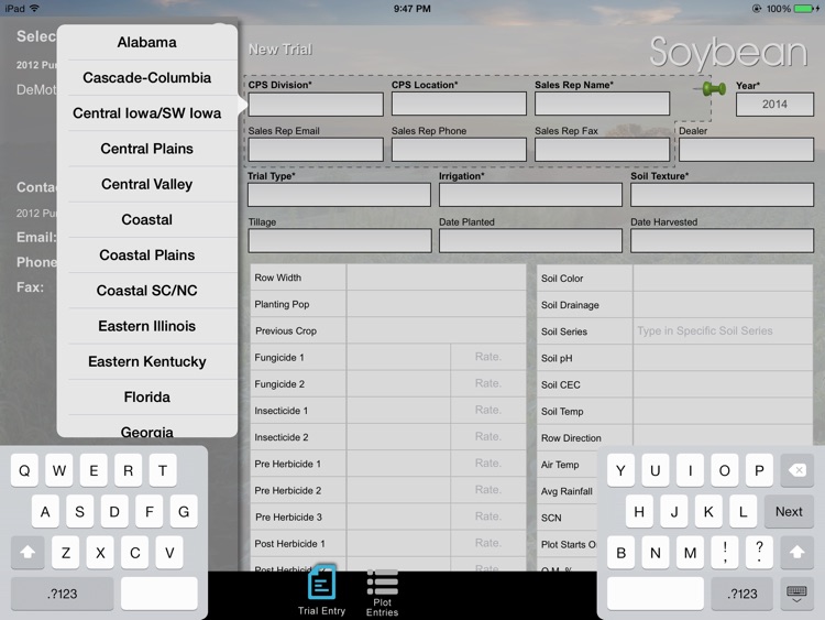 Dyna-Gro Planting/Harvest