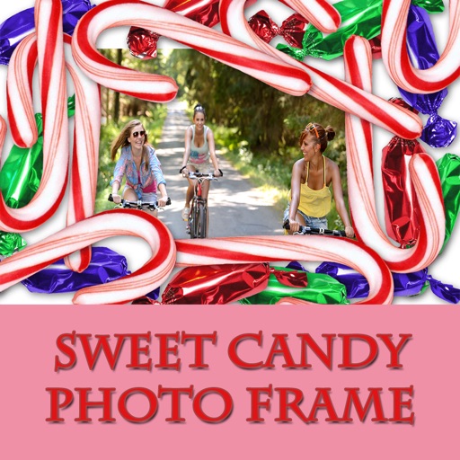 Sweet Candy Photo Frame For Baby iOS App