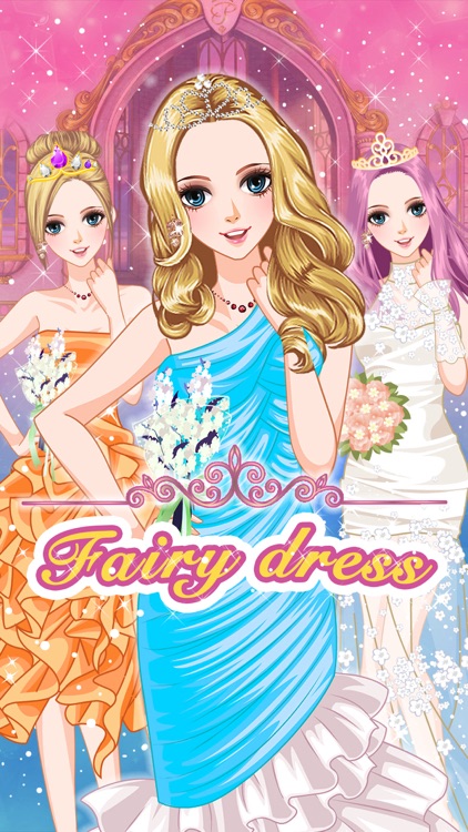 Fairy dress - Makeup plus girly games