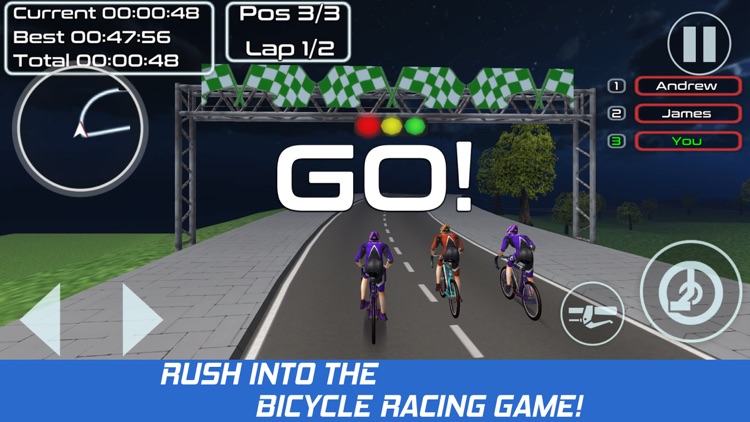 City Cycle Bicycle Racing 3D screenshot-3