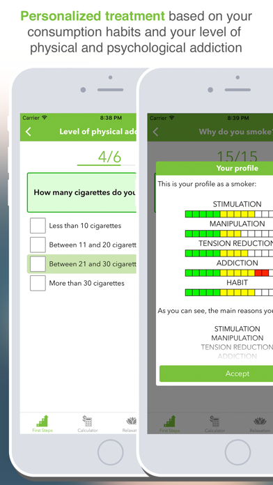 Stop Tobacco Mobile Trainer Pro. Quit Smoking App screenshot 2