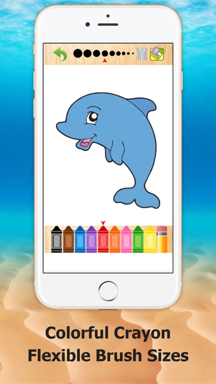 Children Ocean Fish Coloring Page - Games for kids