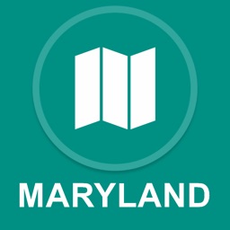 Maryland, USA : Offline GPS Navigation