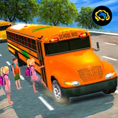 Activities of High School bus driving-parking simulator 3D
