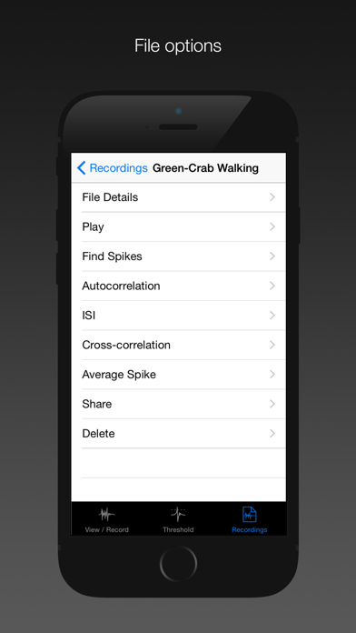 How to cancel & delete Spike Recorder from iphone & ipad 4