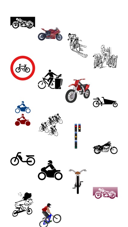 Bikes Two Sticker Pack