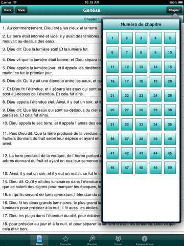 The French Bible  offline for iPad screenshot 4