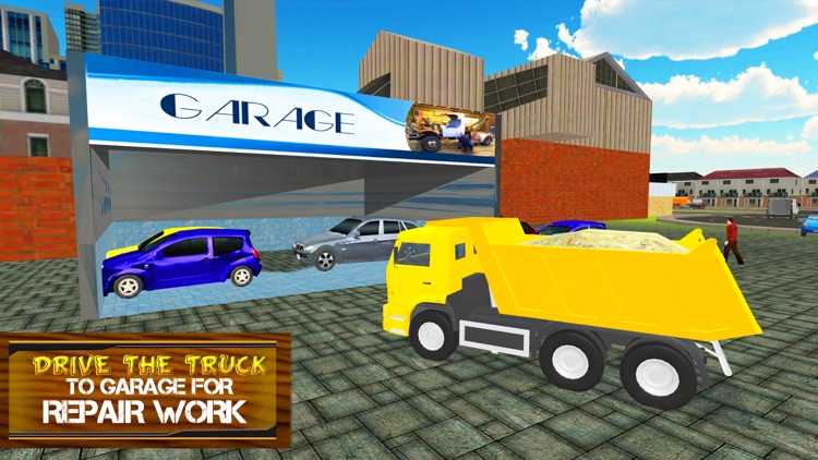 Sand Transporter Truck & Excavator Simulator