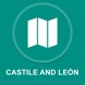 Castela e Leao, Espanha : Off-line GPS Navigation