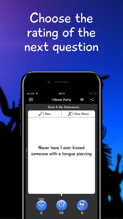 I Never Party - Never Have I Ever Drinking Game screenshot-3