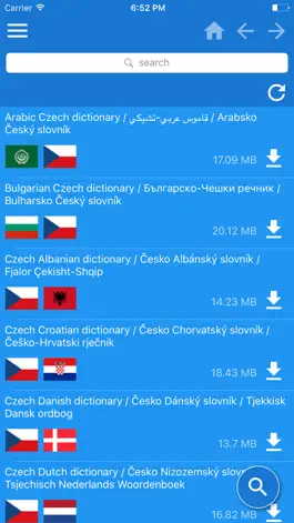 Game screenshot Чешско-Мультиязычный словарь mod apk