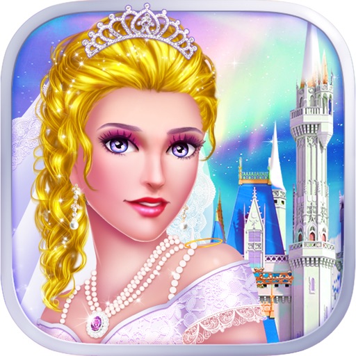 Snow Wedding: Ice Beauty Spa Dress Up & Salon Game Icon