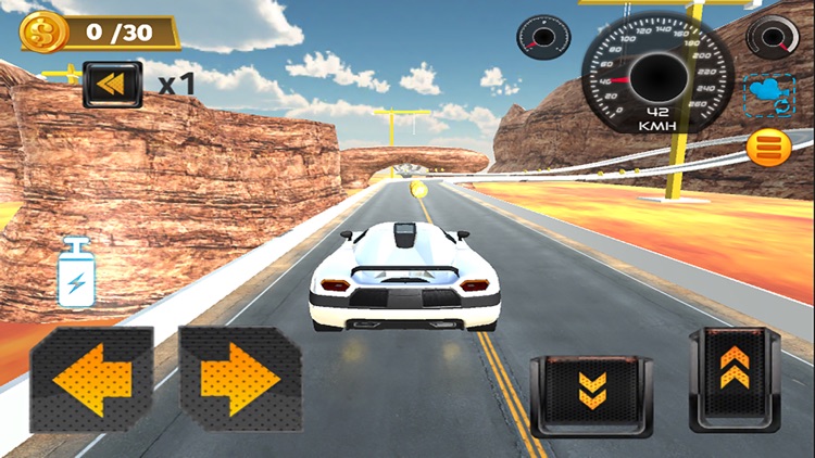 Hill Racing Stunts : 3D Car Hero