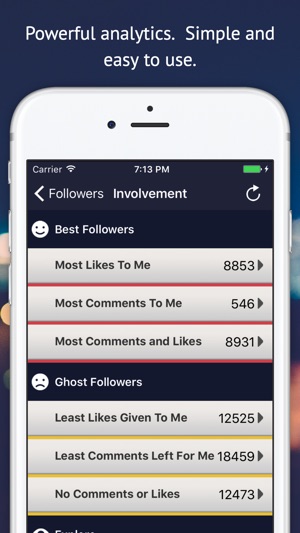 iphone screenshots - how to increase instagram followers india