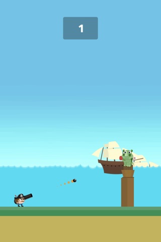 Gun Shooting Pirate Duel Pro - best cannon fight screenshot 2