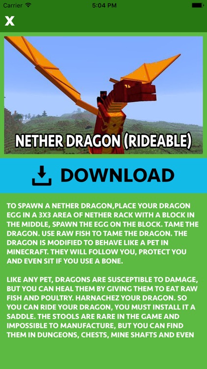 DRAGONS MOD FOR MINECRAFT PC GAME
