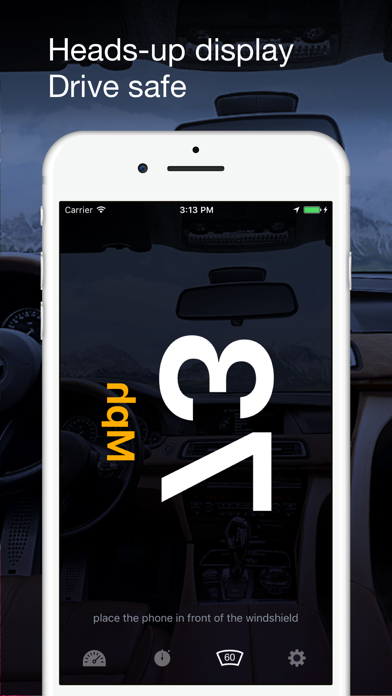 Speedometer GPS: HUD, Car Speed Tracker, Mph Meter screenshot 3