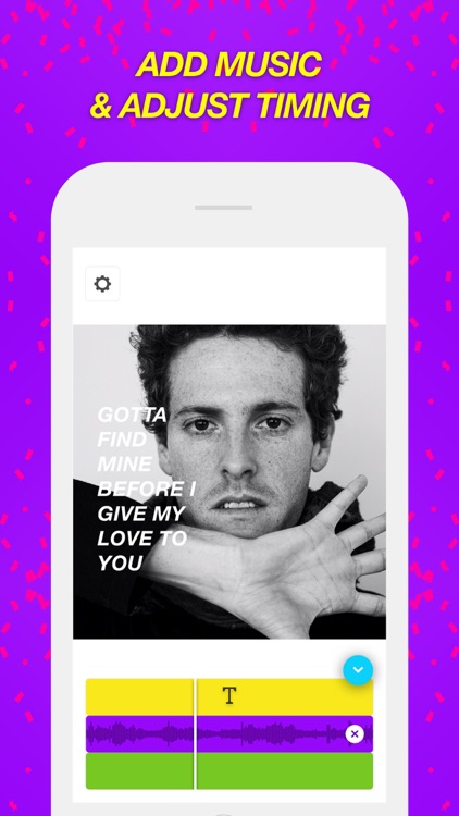 Hype-Type: Moving Text Photo-s