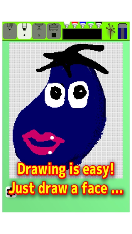 Draw->Dance! Drawing the face - edu app