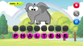 Game screenshot Animals Spelling And Vocabulary Kids Games apk